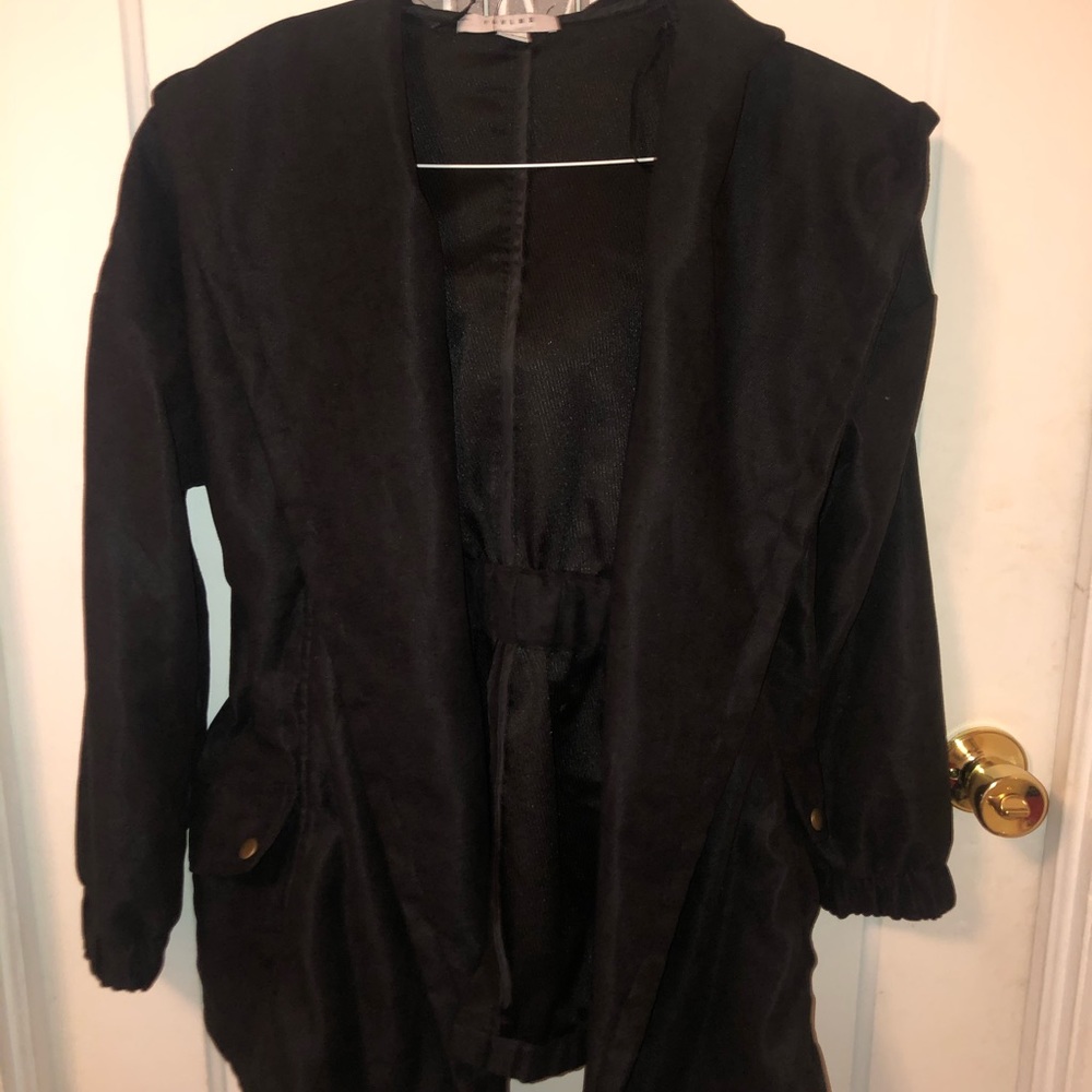 black utility jacket